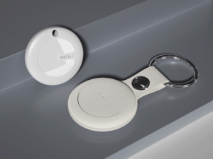 MiLi MiTag <span class=keywords><strong>Duo</strong></span>, Paquete <span class=keywords><strong>de</strong></span> 3 Localizadores Inteligentes con Funda <span class=keywords><strong>de</strong></span> Cuero, Resistente al Agua IPX67, Compatible con Apple Find My y <span class=keywords><strong>Google</strong></span> Find Hub - Product Image 3
