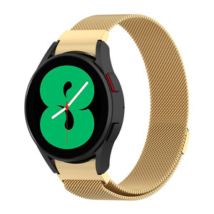 <span class=keywords><strong>Bracelet</strong></span> magnétique de luxe en acier inoxydable 20 mm, boucle milanaise réglable pour Samsung <span class=keywords><strong>Galaxy</strong></span> <span class=keywords><strong>Watch</strong></span> <span class=keywords><strong>4</strong></span>/5/6/7 - Product Image 3