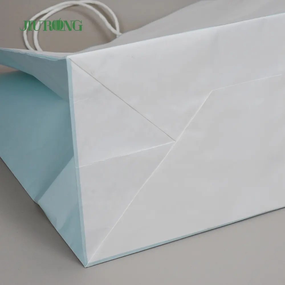 Custom Impresso Seu Próprio Logotipo Reciclável Luxo Shopping Gift Paper Bag com Alça