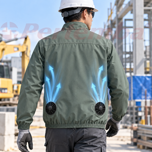 Giacca da Lavoro Estiva Sottile per Esterni, <span class=keywords><strong>Casual</strong></span> Intelligente con Ventilatore USB e Raffreddamento ad Aria Condizionata, <span class=keywords><strong>Abbigliamento</strong></span> da <span class=keywords><strong>Uomo</strong></span> - ODM/OEM - Product Image 6