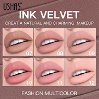 Brillo Labial Mate de Larga Duración, Resistente al Agua, Nutritivo, Hidratante, con Vitaminas, Esmalte Labial que Cambia de Color, Voluminizador, Maquillaje al por Mayor