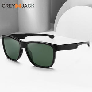 Gafas de Sol Deportivas Polarizadas Greyjack, Armazón TR90, Lentes TAC, Protección UV400, Color Negro, para Ciclismo al Aire Libre, para Hombre - Product Image 2