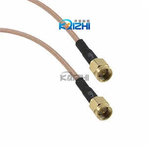 IN STOCK ORIGINAL BRAND RF CABLE COAXIAL SMA PLUG TO PLUG 24" CCSMA-MM-RG316DS-24P