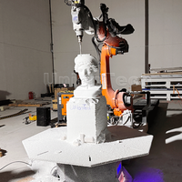 Grande taille 3d 4d 5d 6d 7d Bois Mousse Pierre EPS Moule Sculpture 5 Axes Cnc Router Machine 6 axes 7 axes fraisage robot