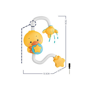 Juguete de Ducha para Baño con Forma de Patito de Plástico ABS, Divertido Rociador para Bañera para Niños, Marca Union World, Edades 0-13 - Product Image 2
