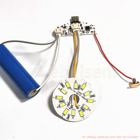 Type-c 5V basse tension LED charge tactile simple/double couleur carte de commande à intensité variable (pas besoin de soudure) module de gradateur de lampe de nuit bricolage