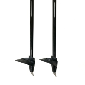 Bâtons de <span class=keywords><strong>ski</strong></span> multifonctionnels en fibre de <span class=keywords><strong>carbone</strong></span> de haute qualité, bâtons de marche nordique, 170 cm, pointe en tungstène brillante 12K, OEM personnalisé - Product Image 6