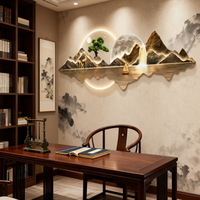 Art mural minimaliste moderne gravé au laser-Art au trait de haute précision pour la décoration du salon
