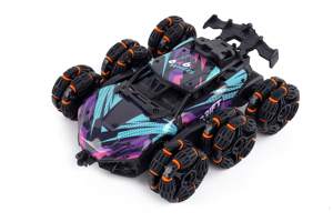 Coche de Carreras de Control Remoto JXD de 6 Ruedas con Función de Pulverización, Movimiento Giratorio hacia Adelante y hacia Atrás, Buen Regalo de Cumpleaños para Niños - Product Image 5