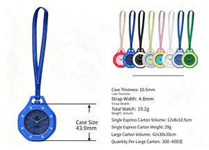 Orologio da Tasca Meccanico di Alta Qualità con Quadrante in Bioceramica e Metallo, Design Ottagonale a 8 Viti, Impermeabile, Unisex, Regalo, Orologio da Appendere - Product Image 6