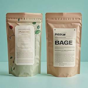 ถุงบรรจุภัณฑ์เมล็ดกาแฟแบบกันความชื้น PE พิมพ์ลายตามสั่ง ขนาด 250 กรัม 500 กรัม 1000 กรัม 2 กิโลกรัม พร้อมวาล์วและซิปล็อค - Product Image 2