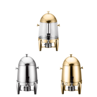 Bruiloft Hotel Grote Capaciteit Sapdispenser RVS Sapstatief voor Warme en Koude Dranken Buffetset voor Catering