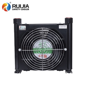 Intercambiador <span class=keywords><strong>de</strong></span> Calor para Grúa Hidráulica RC0510, Enfriador <span class=keywords><strong>de</strong></span> Aceite Marino <span class=keywords><strong>de</strong></span> 20L 12V, Intercambiador <span class=keywords><strong>de</strong></span> Calor <span class=keywords><strong>de</strong></span> Alto Rendimiento Refrigerado por Aire - Product Image 5