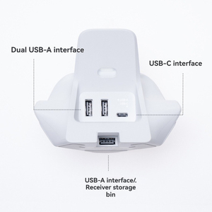 Station de charge Flydigi 2 <span class=keywords><strong>Pro</strong></span> pour manette de jeu Flydigi <span class=keywords><strong>Apex</strong></span> <span class=keywords><strong>5</strong></span> / Vader <span class=keywords><strong>5</strong></span> <span class=keywords><strong>Pro</strong></span> - Product Image 3