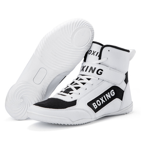 Chaussures de boxe et de lutte professionnelles de qualité supérieure, respirantes, avec empeigne en maille et semelle extérieure en caoutchouc, idéales pour l'été – Vente en gros - Product Image 1
