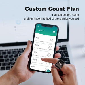 Equantu QB702 penghitung rosario elektronik, Tasbih doa Muslim dapat disesuaikan dengan pabrik Azan jam Alarm IOS hadiah aplikasi - Product Image 2