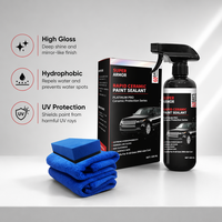 Set de Revestimiento Cerámico Premium en Aerosol, Super Hidrofóbico, Protección UV, Sellador de Pintura para Autos de Alto Brillo, Cera Pulverizadora, Revestimiento de Nano Grafeno