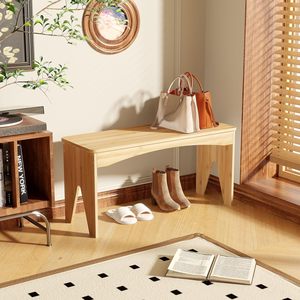 Banco <span class=keywords><strong>de</strong></span> Comedor <span class=keywords><strong>de</strong></span> Bambú <span class=keywords><strong>de</strong></span> 35.4 Pulgadas, Banco Moderno para Mesa <span class=keywords><strong>de</strong></span> Cocina Estilo Rústico, Banco Largo para Interiores, para Entrada, Sala <span class=keywords><strong>de</strong></span> Estar, Dormitorio - Product Image 6