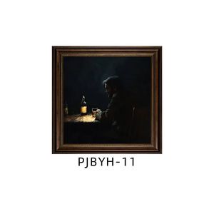 Джаз-бар, холст, настенный рисунок для гостиной и столовой | Картина маслом с индивидуальной опцией