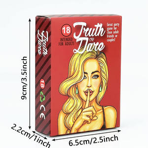 <span class=keywords><strong>Gioco</strong></span> di Carte in Cartone per Feste, <span class=keywords><strong>Gioco</strong></span> Interattivo di Gruppo, Intrattenimento per Appuntamenti Romantici, Accessori per Pub e Regalo - Product Image 2