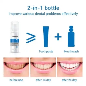 <strong>Teeth</strong> Whitening Mousse Toothpaste Dental Oral Hygiene Remove Stains Plaque <strong>Teeth</strong> <strong>Cleaning</strong> <strong>Tooth</strong> White <strong>Tool</strong> New Version - Product Image 2