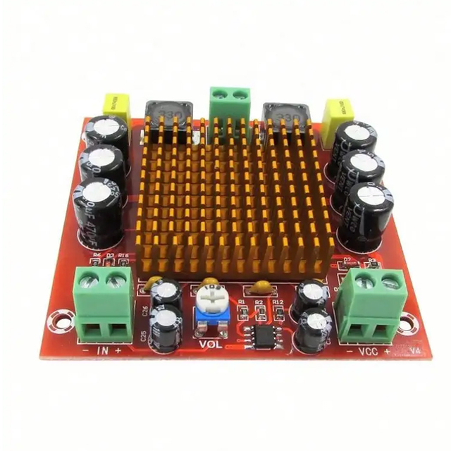 High Power 150W Professional Power Amplifier 12-26V DC 12V 24V Audio Module Original Brand Made in USA