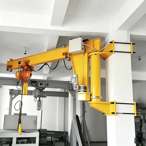 500kg 1 Ton 2 Ton 180 Degree Motorized Rotating Swing Arm Wall Mounted Travelling Jib Crane - Product Image 2