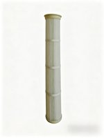 Sternförmiger 8/10/12-Loch-Staubfilter mit Edelstahlring & passendem Käfig aus Polyester-Spinnvlies für Silo-Entlüftung