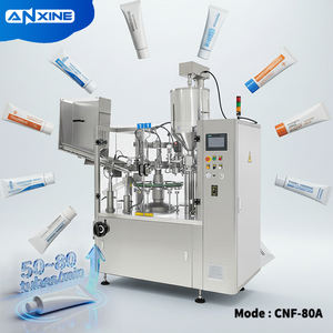 Macchina Automatica CNF-80A per Riempimento, Confezionamento e Sigillatura di Tubi in Plastica Morbida per Creme Cosmetiche e Dentifrici - Product Image 1