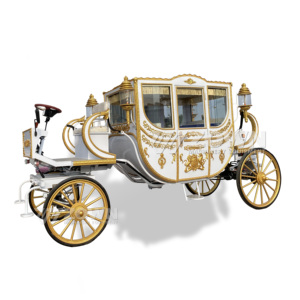 Gran Promoción: Carroza Real para Bodas, Vagoneta Eléctrica sin Caballos, Fabricada por el Fabricante de Carrozas Reales, en Venta - Product Image 5