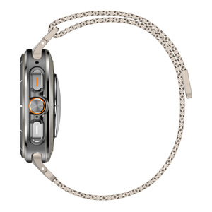 Bracelet de montre <span class=keywords><strong>Galaxy</strong></span> Ultra 8ème génération en acier inoxydable, maille milanaise, avec fermoir magnétique, 60 mm - Product Image 4
