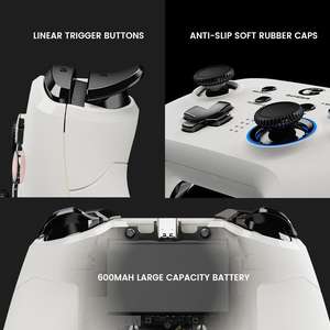 <span class=keywords><strong>Control</strong></span> <span class=keywords><strong>de</strong></span> Juego Inalámbrico GameSir T4 Pro para Windows 8 10 11 PC/iPhone/Android/Switch, Gamepad Bluetooth <span class=keywords><strong>de</strong></span> Doble Vibración para Teléfono Móvil - Product Image 4