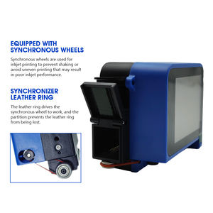 Không Thấm Nước Chống cọ xát <span class=keywords><strong>Mini</strong></span> Máy in phun siêu thị tươi sản xuất in nhãn đa ngôn ngữ máy in phun không dây - Product Image 5