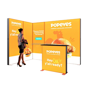 <span class=keywords><strong>Led</strong></span> quảng cáo lightbox đứng triển lãm khung nhôm với 80 mét căng thẳng vải triển lãm thương mại triển lãm gian hàng hiển thị - Product Image 1