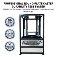 Machine d'essai de durabilité des roulettes à disque, directement de l'usine, acceptant OEM/ODM, garantie 1 an, certifiée ISO CE
