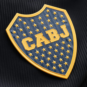 カスタムジャージーTPUバッジ3dFlexstyleフットボールクラブパッチロゴメタリックエンボスフレックスメットフレックスラベルシリコンTpuパッチ - Product Image 1