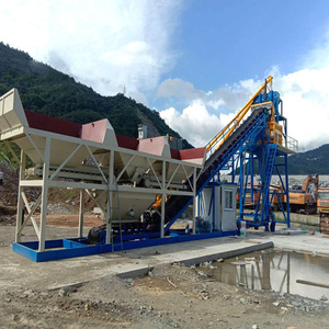 เครื่องผสมคอนกรีตแบบเคลื่อนที่ขนาดเล็ก HZS25m3/h พร้อมจำหน่าย - Product Image 5