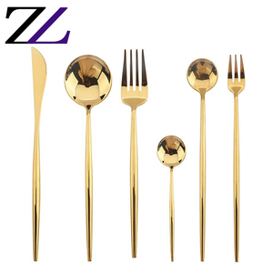 Suministros <span class=keywords><strong>de</strong></span> cafetería <span class=keywords><strong>de</strong></span> Hotel Ayd español, cuchillo <span class=keywords><strong>de</strong></span> queso nórdico, tenedor, cuchara <span class=keywords><strong>de</strong></span> postre, juego <span class=keywords><strong>de</strong></span> cubiertos <span class=keywords><strong>de</strong></span> acero inoxidable plateado y dorado Mental - Product Image 2