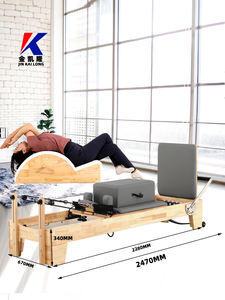 <span class=keywords><strong>YOGA</strong></span> Studio chêne bois Pilates lit réformateur Machine balançoire lit baril <span class=keywords><strong>chaise</strong></span> colonne vertébrale correcteur vente Premium Pilates réformateur Machine - Product Image 6