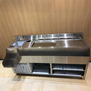 Mesa de Bar de Acero Inoxidable con Capacidad Personalizable, Calefacción y Alimentación Eléctrica CA 120V/220V - Product Image 2