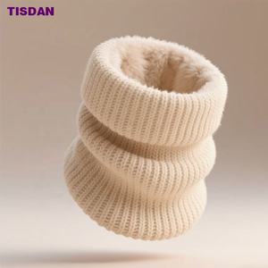 Cache-cou en tricot confortable TISDAN pour l'hiver, logo personnalisé, vente en gros de foulards - Product Image 4