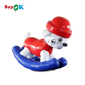 Gracioso aire sellado inflable caballo <span class=keywords><strong>Mini</strong></span> paseo encantador caballo animales juguetes para la venta - Product Image 1