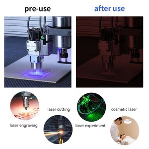 نظارات أمان ليزر دايود 1064 نانومتر معتمدة من <span class=keywords><strong>ANSI</strong></span> <span class=keywords><strong>Z87.1</strong></span> عدسات بولي كربونات واقية مع إطارات بلاستيكية/PC لحماية العين - Product Image 6