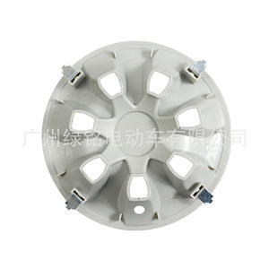 Cache-moyeux de roue de voiturette de golf Mitsubishi universels de 8 pouces, état neuf, finition chromée, accessoires - Product Image 3