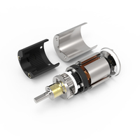 Zhaowei 16mm 100rpm 500rpm Boîte de vitesses planétaire à bas régime Moteur à engrenages à courant continu sans balais avec encodeur pour la Transmission de direction de caméra domestique