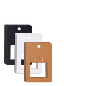 Factory Custom Printed Logo Jewelry Display Cards Necklace Earring Card <strong>Art</strong> <strong>Paper</strong> Die Cut Cardboard for Jewelry - Product Image 6