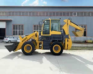 Farm China 4wd Wheel Drive 7.2 Ton 3 Ton Backhoe Loader Small Mini Front End Tractor Loader Excavator Digger