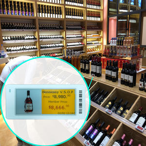 Système d'étiquettes de prix numériques pour supermarché, écran E-Ink Epaper ESL de 2,13 pouces, étiquette de prix électronique pour magasin, étiquette de rayon électronique. - Product Image 4