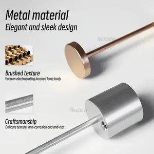 Lampe de table LED à capteur tactile veilleuse de bureau rechargeable sans fil lampe de lecture 3 couleurs réglable lumière ambiante créative - Product Image 6