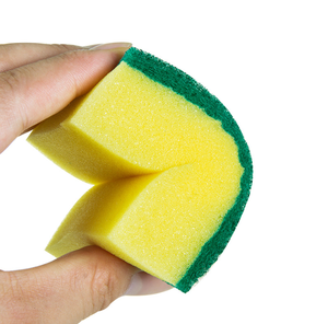 ספוגי ניקוי למטבח איכותיים, אקולוגיים, מיקרופייבר, לא שורטים, לניקוי כלים, רפידות קרצוף, מחומר ספוגי, Happy Seven - Product Image 4
